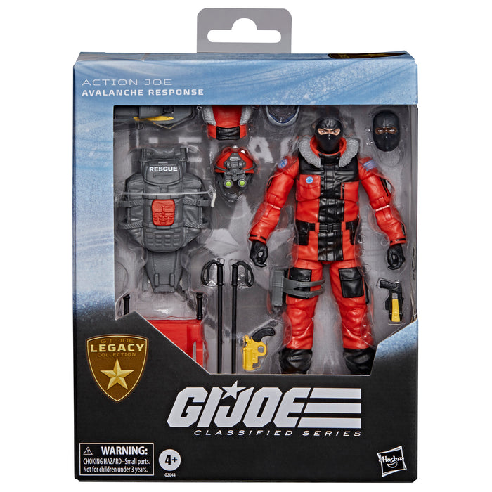 [PREORDER] G.I. Joe Classified Series Legacy Collection: Action Joe - Avalanche Response  | Action Figure | Hasbro