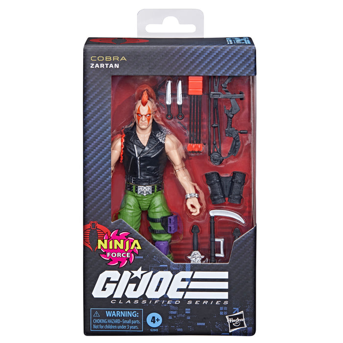 [PREORDER] G.I. Joe Classified Series #192, Ninja Force Zartan | Action Figure | Hasbro