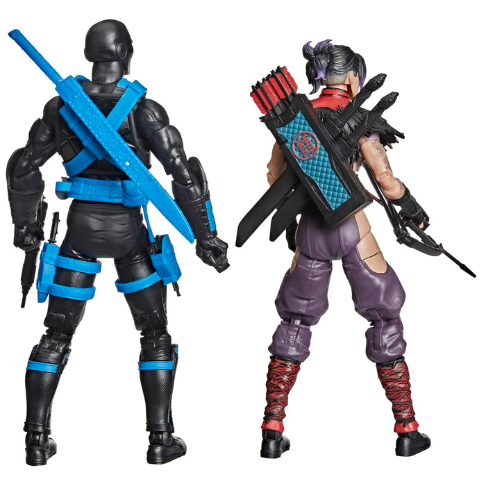 [PREORDER] G.I. Joe Classified Series #223, Ninja Force Snake Eyes & Kim "Jinx" Arashikage | Action Figures | Hasbro