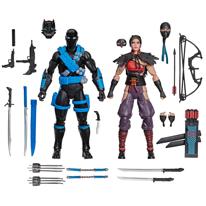 [PREORDER] G.I. Joe Classified Series #223, Ninja Force Snake Eyes & Kim "Jinx" Arashikage | Action Figures | Hasbro
