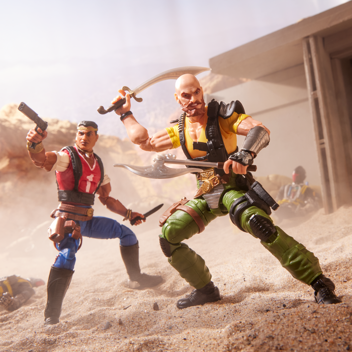 [PREORDER] G.I. Joe Classified Series #193, David "Red Dog" Taputapu & Varujan "Taurus" Ayvazyan | Action Figure | Hasbro