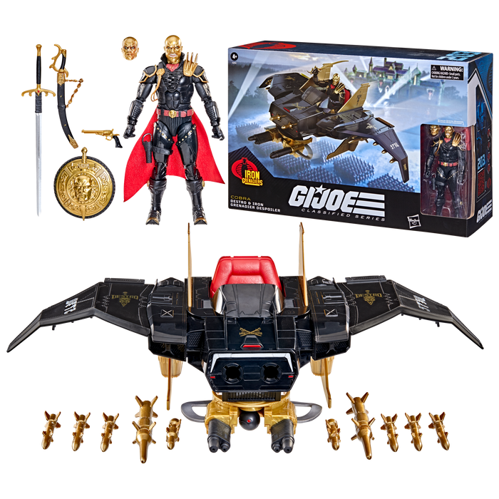 [PREORDER] G.I. Joe Classified Series #203, Destro & Iron Grenadier Despoiler  | Action Figure | Hasbro