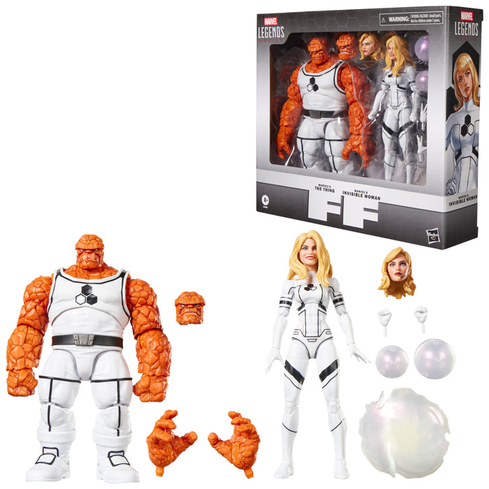 [PREORDER] Marvel Legends Series Future Foundation Marvel's The Thing & Marvel's Invisible Woman | Action Figure | Marvel