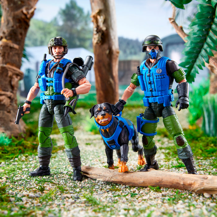 [PREORDER] G.I. Joe Classified Series #220, Mad Marauders Footloose, Mutt, & Junkyard | Action Figure | Hasbro