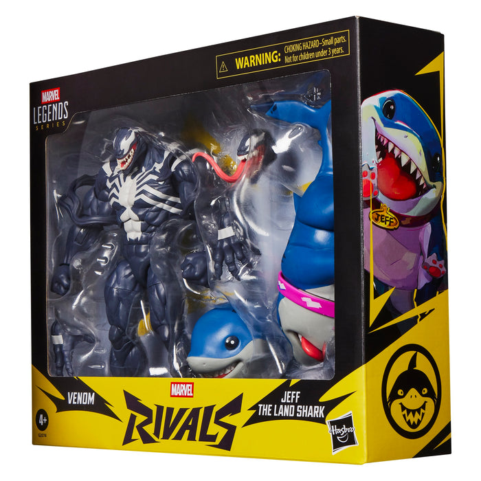[PREORDER] Marvel Legends Series Marvel Rivals Venom & Jeff the Land Shark | Action Figure | Hasbro