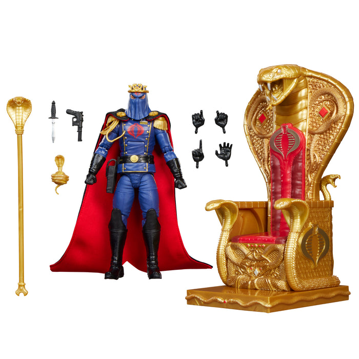 [PREORDER] G.I. Joe Classified Series #221, Cobra Commander in dress uniform & throne | Action Figure | Hasbro
