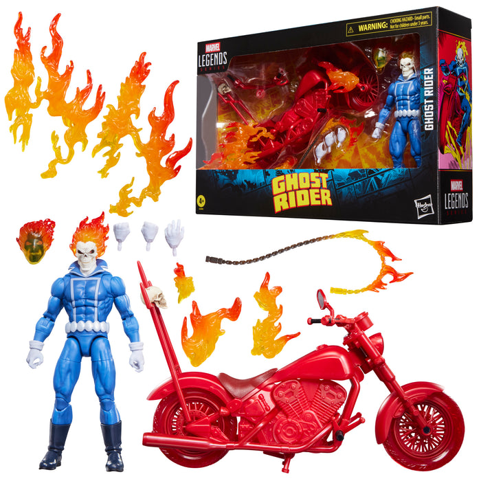 [PREORDER] Marvel Legends Series Ghost Rider Johnny Blaze Action Figure with Motorcycle | ACTION FIGURE | HASBRO