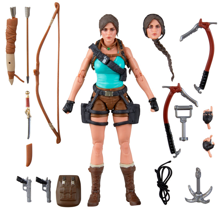 [PREORDER] G.I. Joe Classified Series Retro Cardback Collaborative Lara Croft TOMB RAIDER | Action Figure | Hasbro