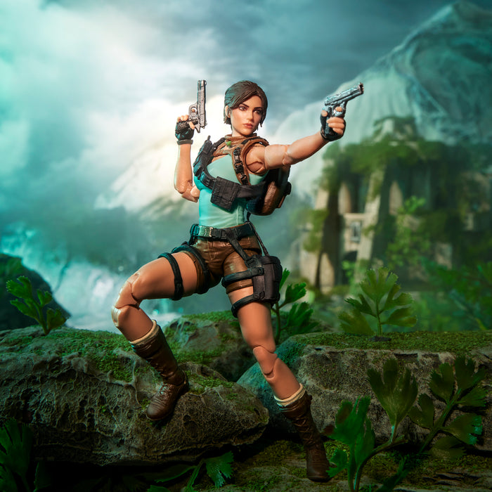 [PREORDER] G.I. Joe Classified Series Retro Cardback Collaborative Lara Croft TOMB RAIDER | Action Figure | Hasbro