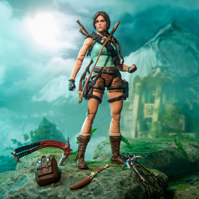 [PREORDER] G.I. Joe Classified Series Retro Cardback Collaborative Lara Croft TOMB RAIDER | Action Figure | Hasbro