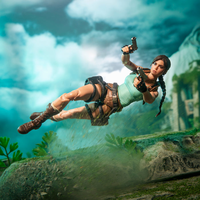 [PREORDER] G.I. Joe Classified Series Retro Cardback Collaborative Lara Croft TOMB RAIDER | Action Figure | Hasbro