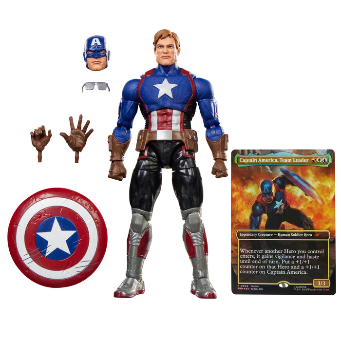 [PREORDER] Marvel Legends Series Marvel Super Heroes Magic: The Gathering Captain America (Avengers: Twilight) | Action Figure | Hasbro