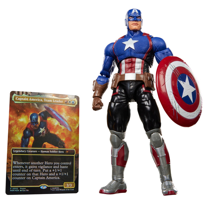 [PREORDER] Marvel Legends Series Marvel Super Heroes Magic: The Gathering Captain America (Avengers: Twilight) | Action Figure | Hasbro