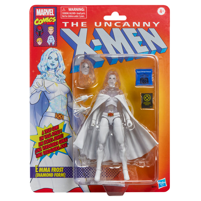 Marvel Legends Series Emma Frost (Diamond Form) Astonishing X-Men | Action Figure | Hasbro