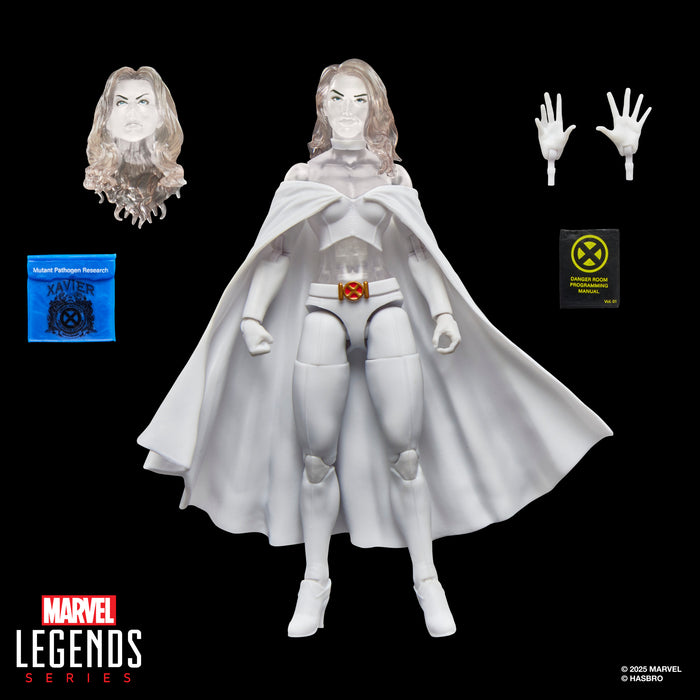 Marvel Legends Series Emma Frost (Diamond Form) Astonishing X-Men | Action Figure | Hasbro