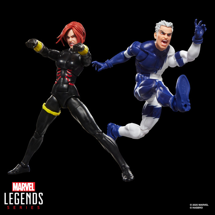 [PREORDER] Marvel Legends Series Avengers Black Widow and Quicksilver | Action Figure | Hasbro