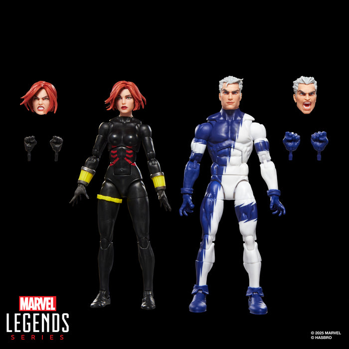 [PREORDER] Marvel Legends Series Avengers Black Widow and Quicksilver | Action Figure | Hasbro