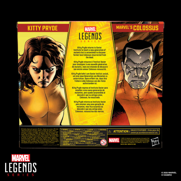 [PREORDER] Marvel Legends Series X-Men Kitty Pryde & Marvel’s Colossus Action Figure Two-Pack | ACTION FIGURE | HASBRO