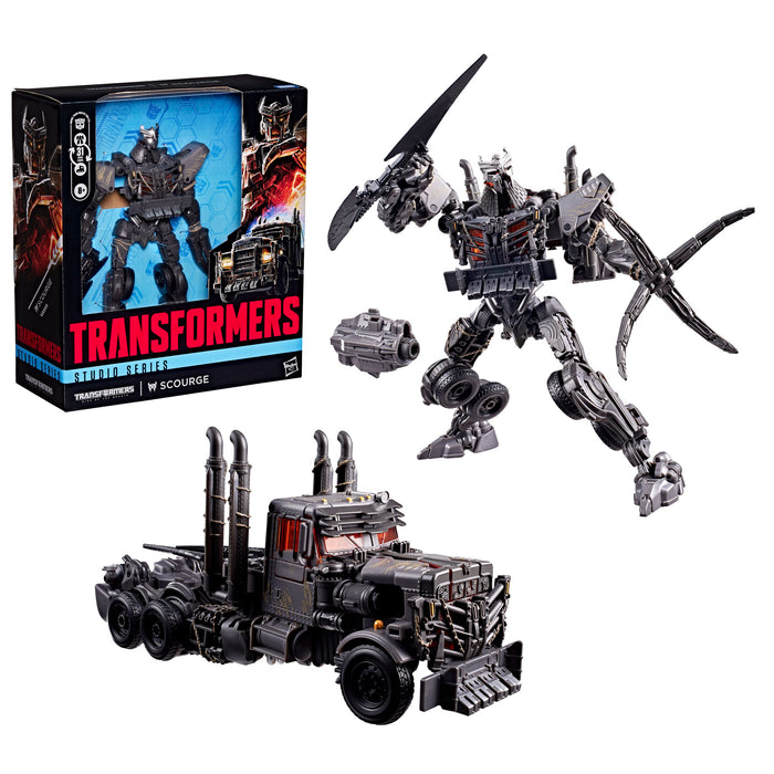 [PREORDER] Transformers Studio Series Rise of the Beasts Leader Class Scourge | Action Figure | Hasbro