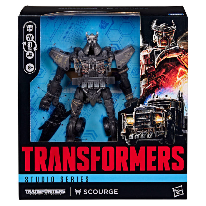 [PREORDER] Transformers Studio Series Rise of the Beasts Leader Class Scourge | Action Figure | Hasbro
