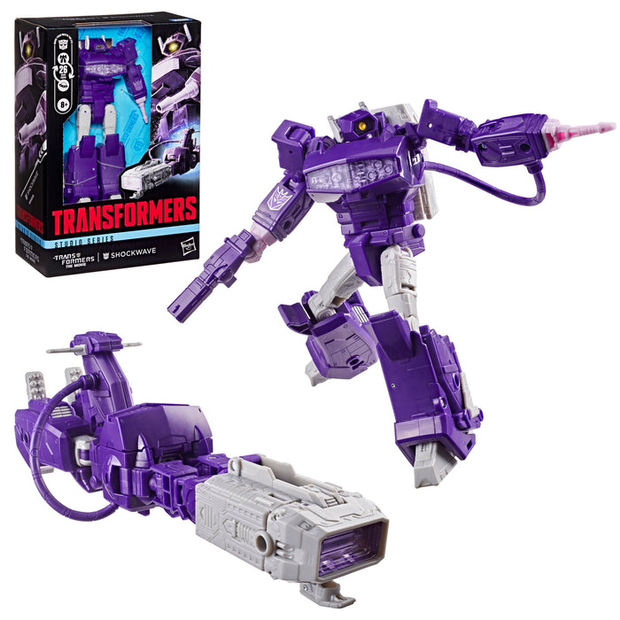 [PREORDER] Transformers Studio Series Shockwave Action Figure | Action Figure | Hasbro