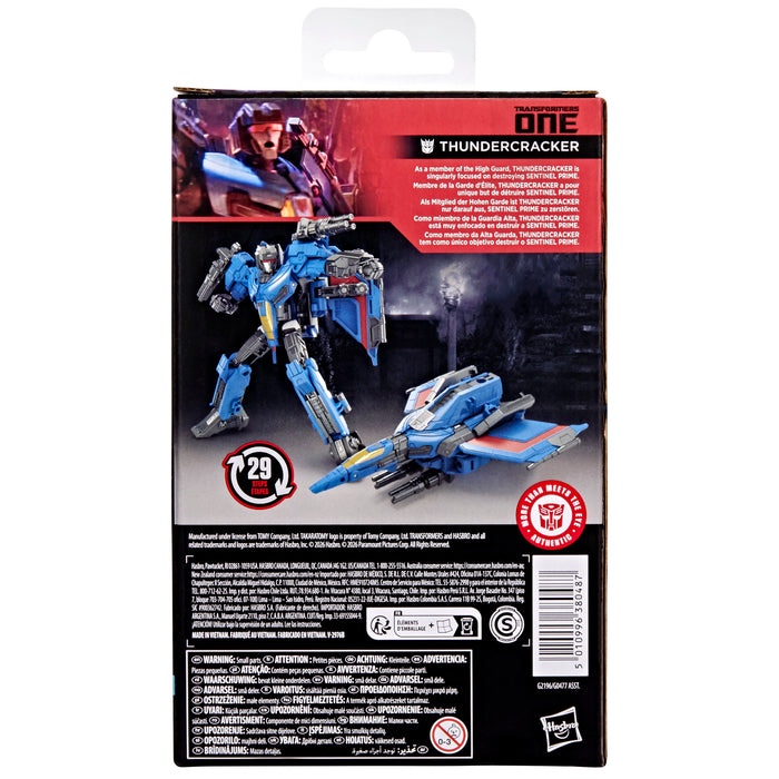 [PREORDER] Transformers Studio Series Transformers: ONE Deluxe Class Thundercracker | Action Figure | Hasbro