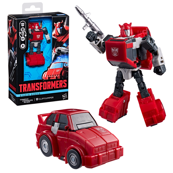 [PREORDER] Transformers Studio Series The Transformers: The Movie Deluxe Class Cliffjumper | Action Figure | Hasbro
