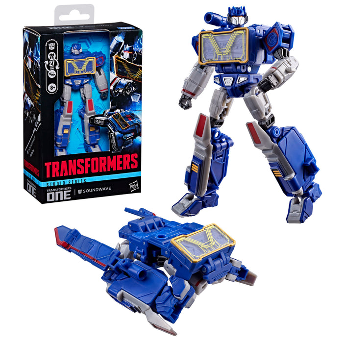 [PREORDER] Transformers Studio Series Transformers ONE Deluxe Class Soundwave | Action Figure | Hasbro