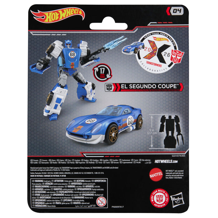 Transformers Collaborative Hot Wheels® x Transformers El Segundo Coupe | Action Figure | Hasbro
