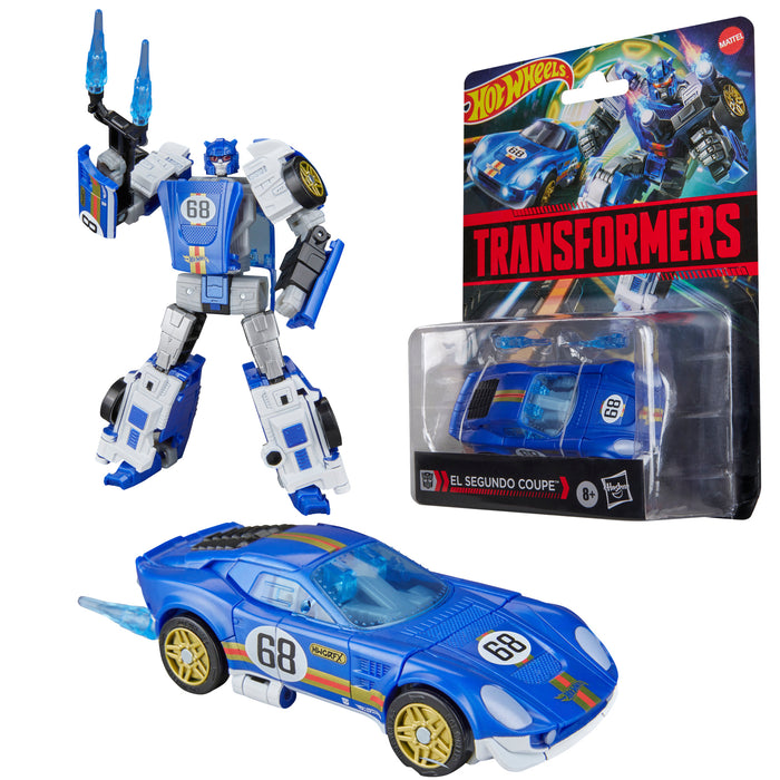 Transformers Collaborative Hot Wheels® x Transformers El Segundo Coupe | Action Figure | Hasbro