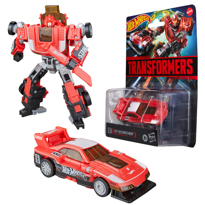 Transformers Collaborative Hot Wheels® x Transformers GT-Scorcher | Action Figure | Hasbro