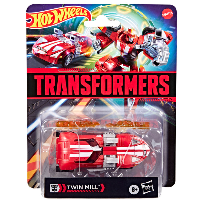 Transformers Collaborative Hot Wheels(R) x Transformers Twin Mill | Action Figure | Hasbro