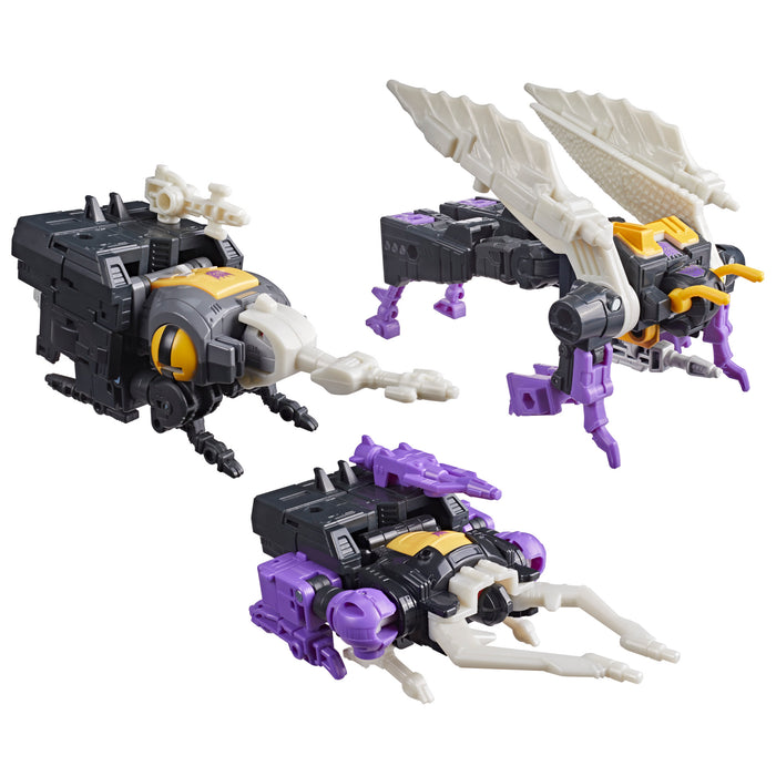 [PREORDER] Insecticon Bombshell, Insecticon Shrapnel, & Insecticon Kickback (Transformers Studio Series The Transformers: The Movie MTMTE Collection) | Action Figure | Hasbro