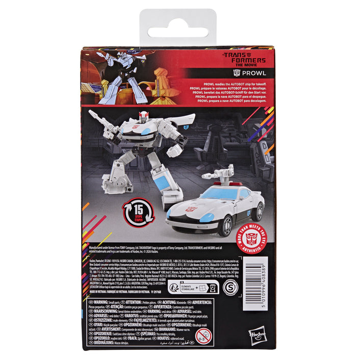 [PREORDER] Deluxe Class Prowl (Transformers Studio Series MTMTE Collection The Transformers: The Movie) | Action Figure | Hasbro