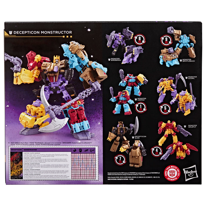 [PREORDER] Transformers Age of the Primes Decepticon Monstructor | ACTION FIGURE | HASBRO