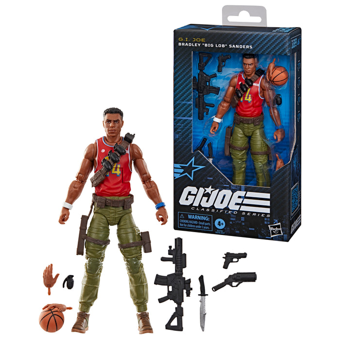 [PREORDER] G.I. Joe Classified Series #189, Bradley “Big Lob” Sanders, Collectible 6 Inch Action Figure
