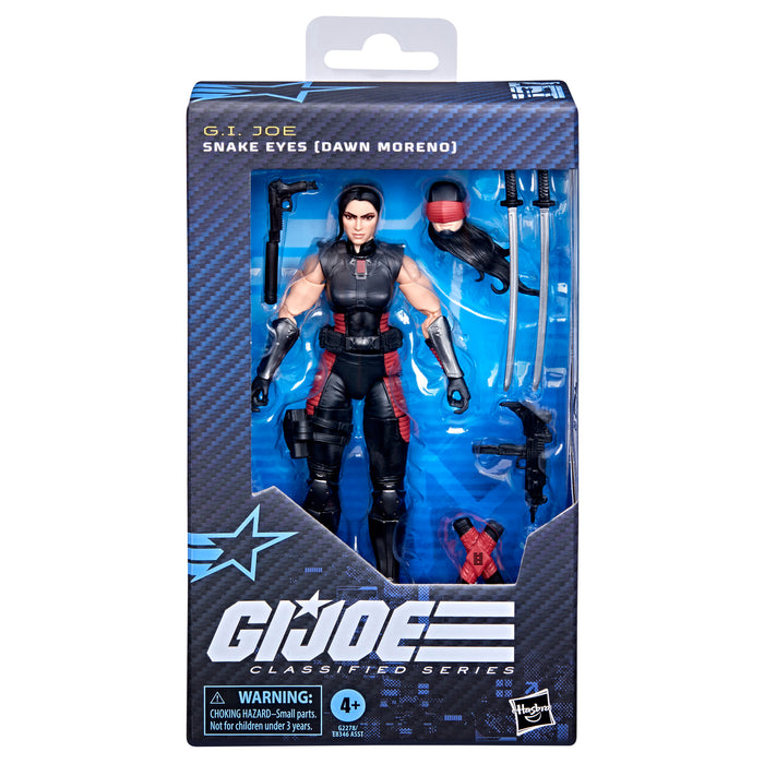 [PREORDER] G.I. Joe Classified Series Snake Eyes (Dawn Moreno) | Action Figure | Hasbro