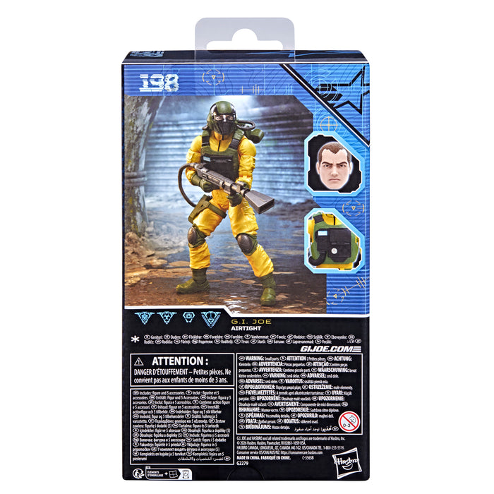 [PREORDER] G.I. Joe Classified Series #198, Airtight | Action Figure | Hasbro