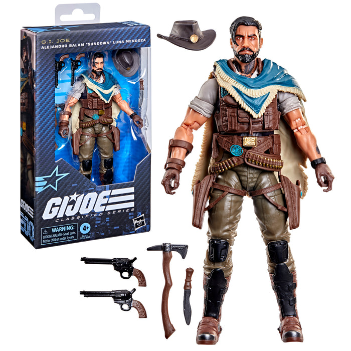 [PREORDER] G.I. Joe Classified Series #200, Alejandro Balam "Sundown" Luna Mendoza | Action Figure | Hasbro
