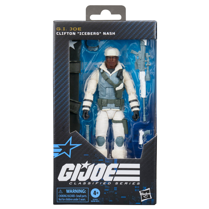 [PREORDERS] G.I. Joe Classified Series #207, Clifton "Iceberg" Nash | Action Figure | Hasbro
