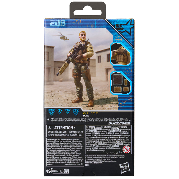 [PREORDER] G.I. Joe Classified Series #208, Duke | Action Figure | Hasbro