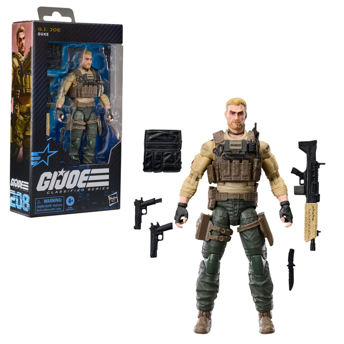 [PREORDER] G.I. Joe Classified Series #208, Duke | Action Figure | Hasbro
