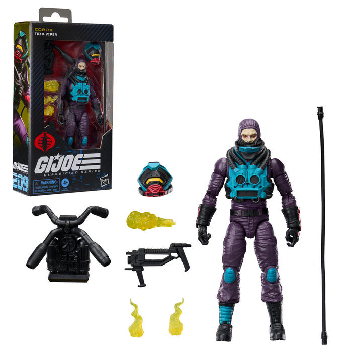 [PREORDER] G.I. Joe Classified Series #209, Toxo-Viper | Action Figure | Hasbro