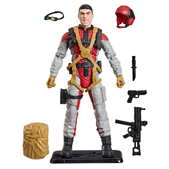 [PREORDER] G.I. Joe Classified Series Retro Cardback, David “Crazylegs” Thomas | Action Figure | Hasbro