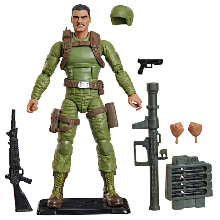 [PREORDER] G.I. Joe Classified Series Retro Cardback, Rafael “Zap” Melendez | Action Figure | Hasbro