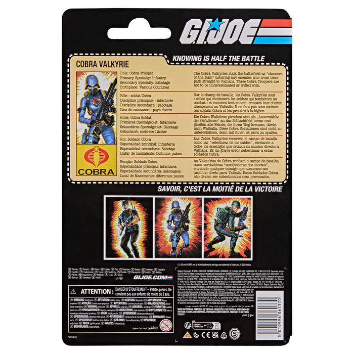 [PREORDER] G.I. Joe Classified Series Retro Cardback Cobra Valkyrie | Action Figure | Hasbro