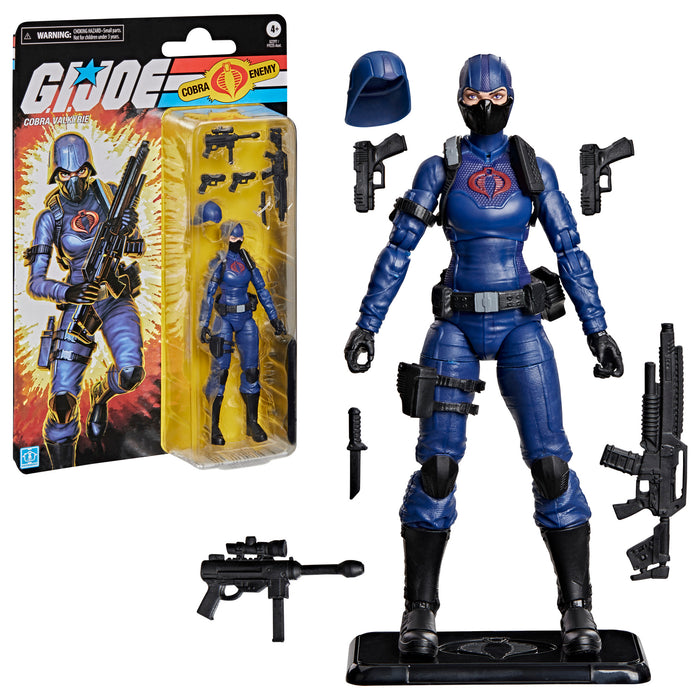 [PREORDER] G.I. Joe Classified Series Retro Cardback Cobra Valkyrie | Action Figure | Hasbro