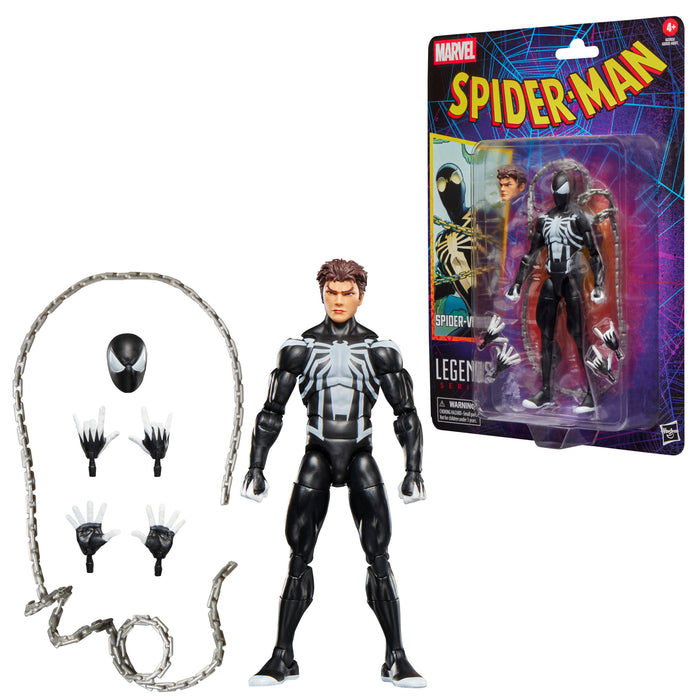 Marvel Legends Series Spider-Venom, Retro Cardback (Spider-Man Comics) | Action Figure | Hasbro