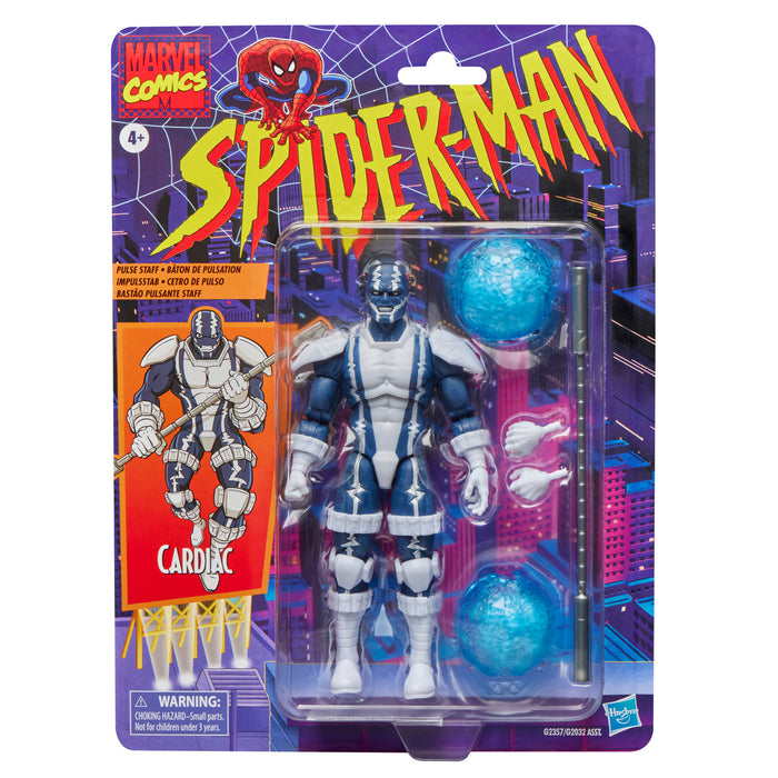 Marvel Legends Series Cardiac Retro Cardback (Spider-Man Comics) | Action Figure | Hasbro