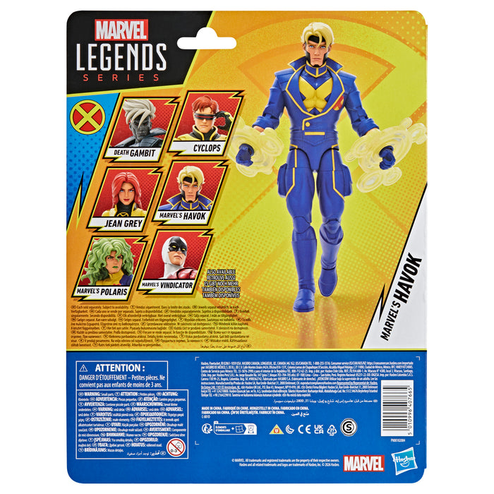 [PREORDER] Marvel Legends Series X-Men '97 Marvel's Havok | 6-Inch Action Figure | Hasbro